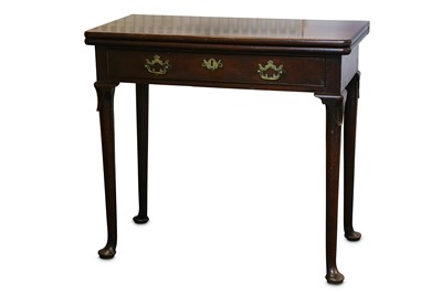Lot 441 - A George II mahogany tea table