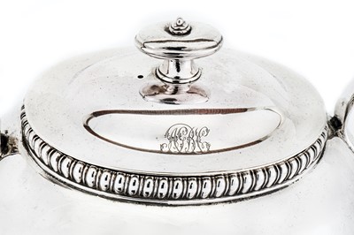 Lot 579 - Duchess of St Albans – An important George III sterling silver kettle on burner stand, London 1812 by John and Edward Edwards (reg. 10th June 1811)