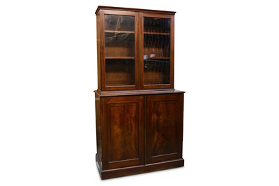 Lot 284 - A 19th Century mahogany collectors cabinet,...