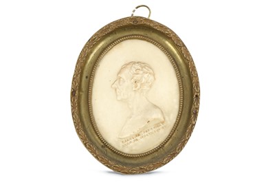 Lot 216 - A 19th Century oval miniature depiction of...