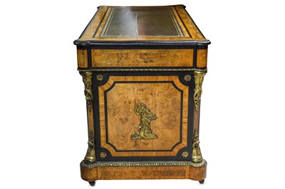 Lot 239 - A VICTORIAN BURR WALNUT, OLIVEWOOD AND...