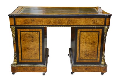 Lot 239 - A VICTORIAN BURR WALNUT, OLIVEWOOD AND...