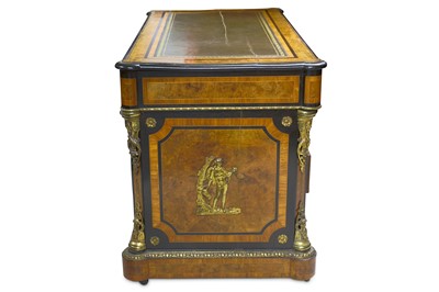 Lot 239 - A VICTORIAN BURR WALNUT, OLIVEWOOD AND...