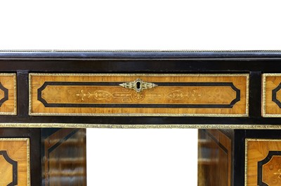 Lot 239 - A VICTORIAN BURR WALNUT, OLIVEWOOD AND...