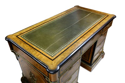 Lot 239 - A VICTORIAN BURR WALNUT, OLIVEWOOD AND...
