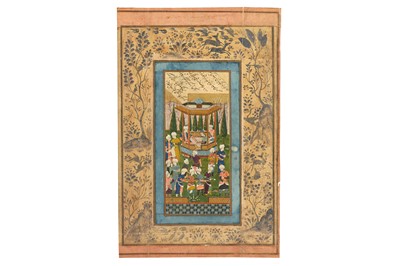 Lot 8 - A COURTLY BANQUET IN A GARDEN PROPERTY OF THE LATE BRUNO CARUSO (1927 - 2018) COLLECTION