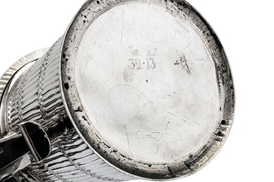 Lot 510 - A William and Mary sterling silver tankard, London 1691 by John Jackson (free 1681, died 1716)