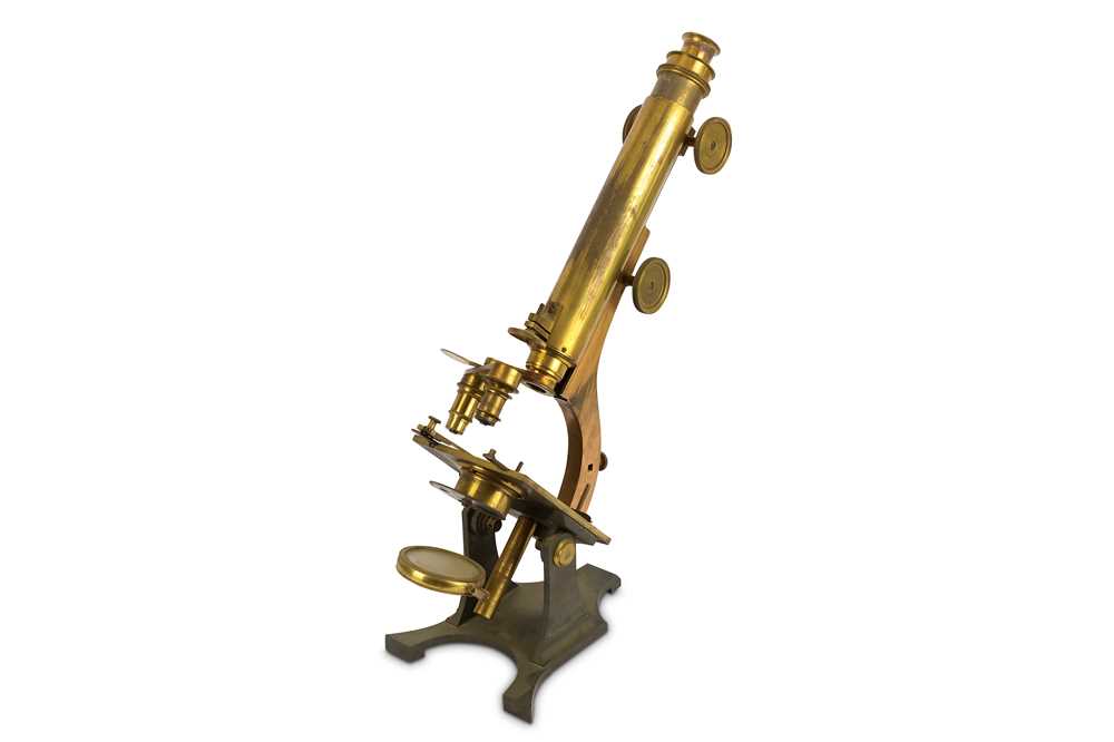 Smith Microscope Lot 345 - A Smith & Beck Monocular Microscope, c.1860s