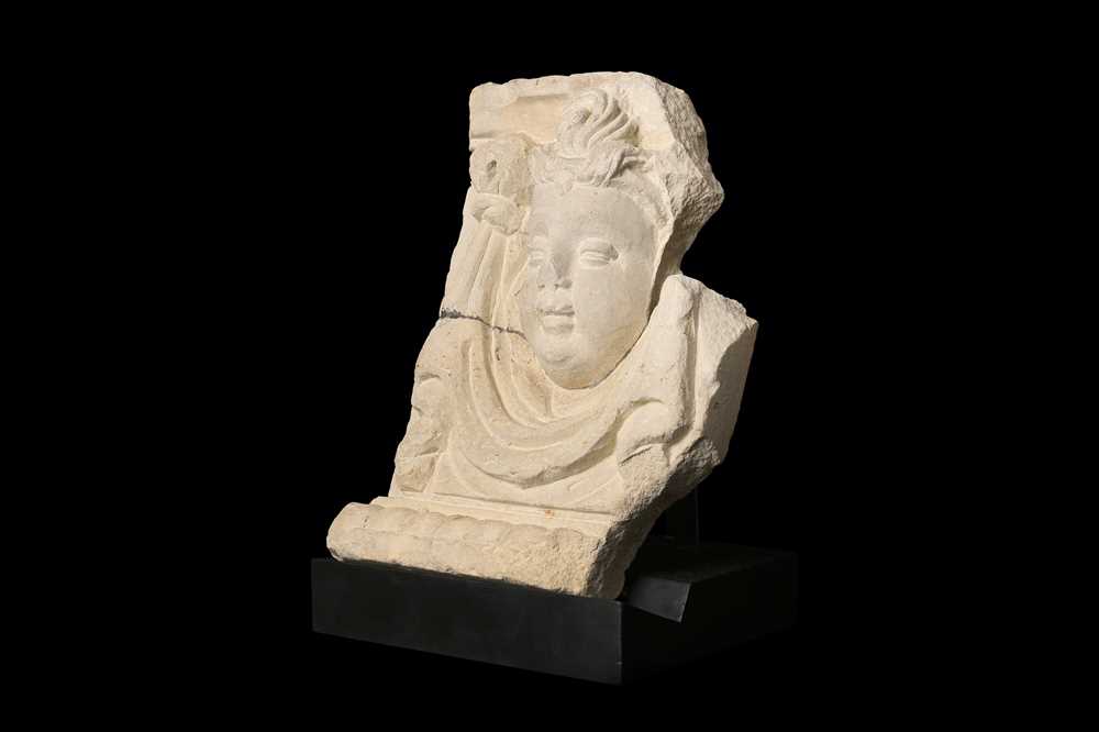 Lot 27 - A 17TH CENTURY ITALIAN SANDSTONE RELIEF OF A...