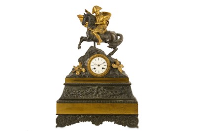 Lot 152 - A MID 19TH CENTURY FRENCH GILT AND PATINATED...