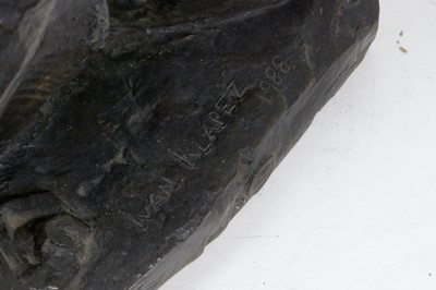 Lot 283 - IVAN KLAPEZ (CROATIAN b.1961): A LARGE BRONZE...