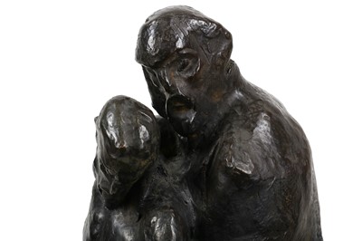 Lot 283 - IVAN KLAPEZ (CROATIAN b.1961): A LARGE BRONZE...