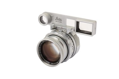 Lot 158 - A Leitz 5cm f/2 Dual Range Summicron Lens
