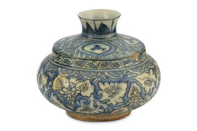 Lot 189 - *A BLUE AND WHITE POTTERY VASE