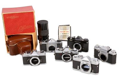Lot 281 - A Selection of SLR Cameras
