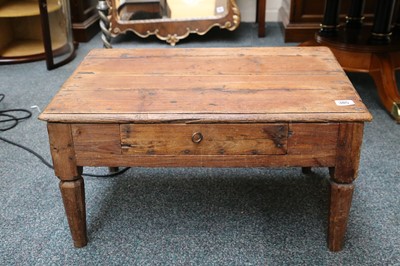 Lot 385 - Indian table top clerk's/childs desk, single...