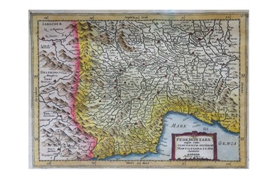 Lot 89 - Piedmont.- Mercator (Gerard) & Hondius (Henricus)