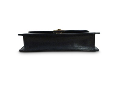 Lot 132 - Asprey Navy Leather Clutch