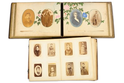 Lot 4 - A Pair of Decorative Victorian Photograph Albums