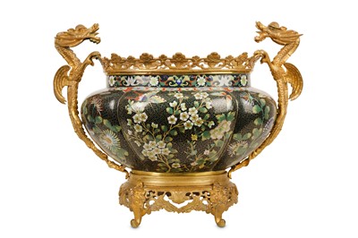 Lot 87 - A LATE 19TH CENTURY FRENCH JAPONISME GILT...