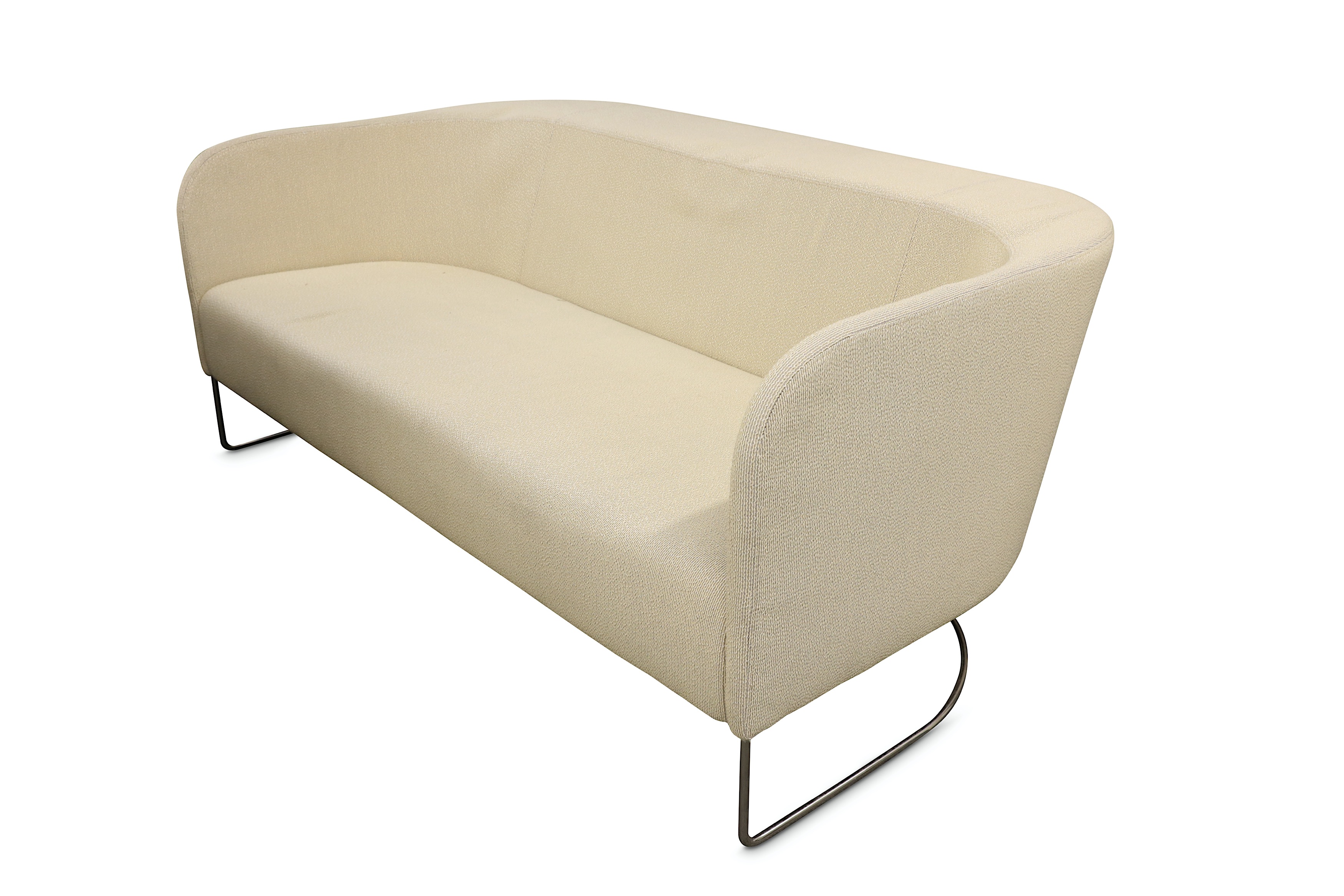 Lot 188 A Danish two seater tub sofa