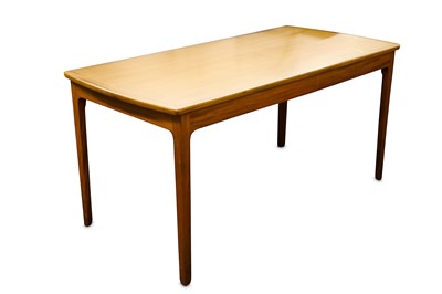 Lot 611 - A 1970's Danish mahogany coffee table