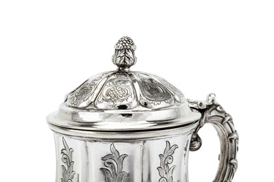 Lot 292 - A mid-19th century Anglo – Indian colonial silver tankard, Madras circa 1840 by George Gordon & Company (active c. 1822-42)