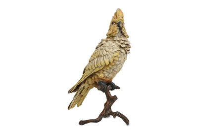Lot 116 - A 20TH CENTURY COLD PAINTED BRONZE MODEL OF A...