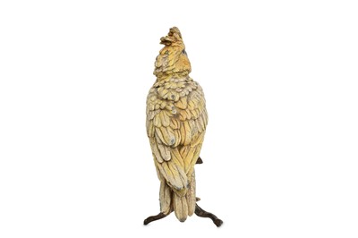 Lot 116 - A 20TH CENTURY COLD PAINTED BRONZE MODEL OF A...