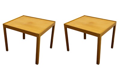 Lot 108 - A pair of Danish teak coffee tables of rectangular form