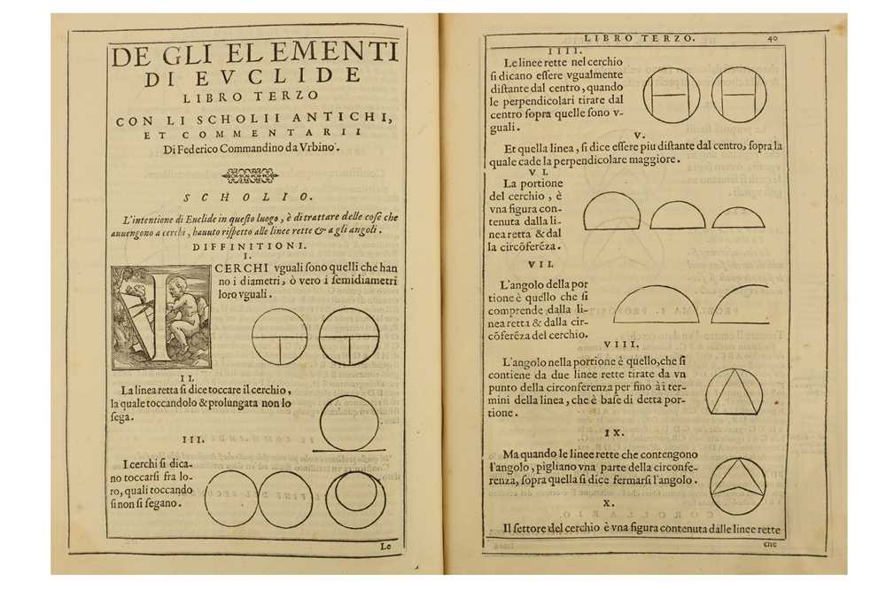 Lot 330 - Euclides & Commandino (Federico, translator)