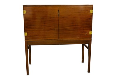 Lot 370a - A circa 1960's Danish mahogany cabinet on...