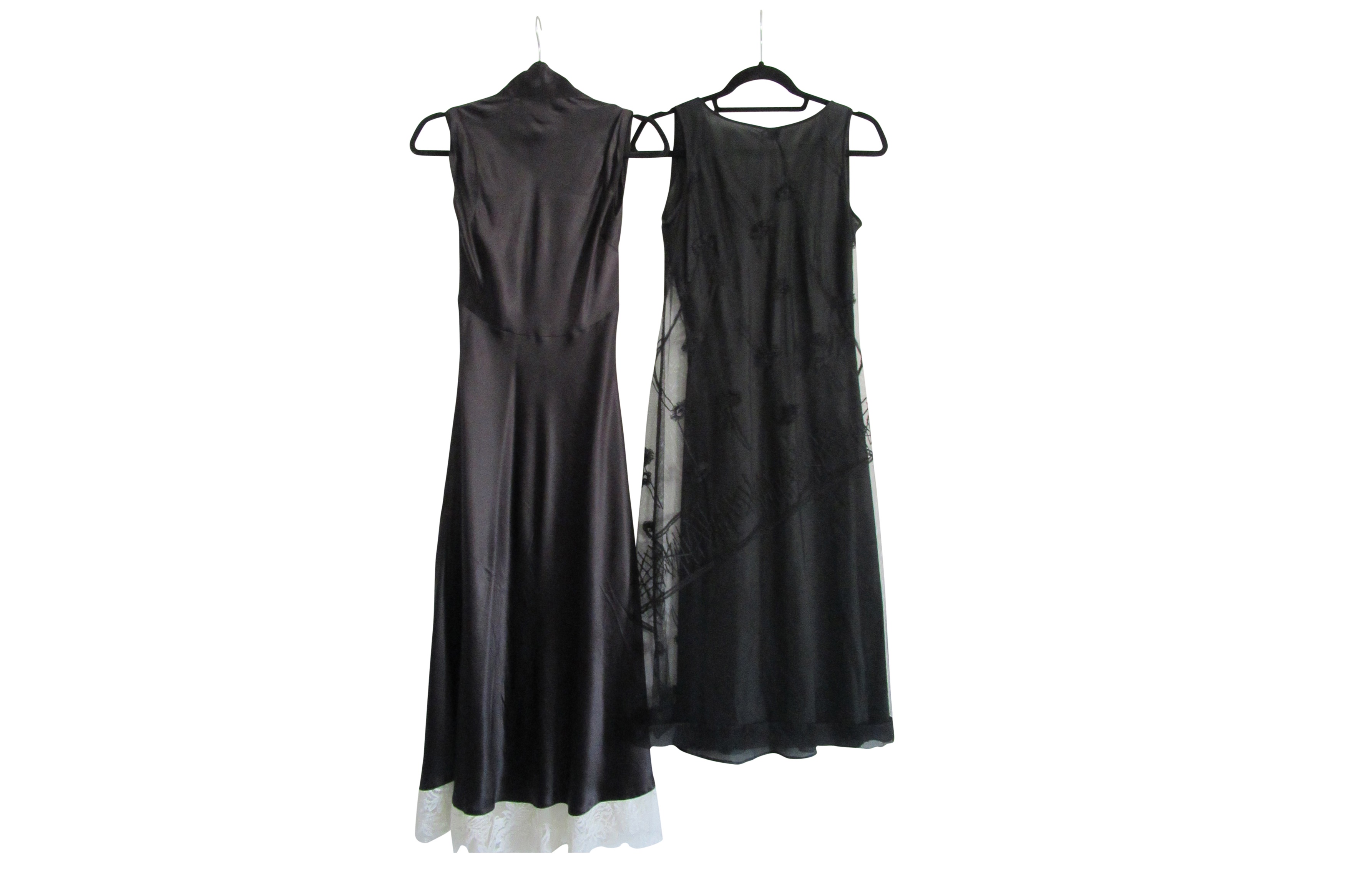 Lot 118 Two Black Designer Dresses Size 10