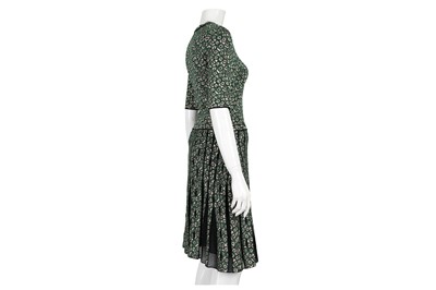 Lot 130 - Missoni Green Abstract Knitted Dress - Size 42