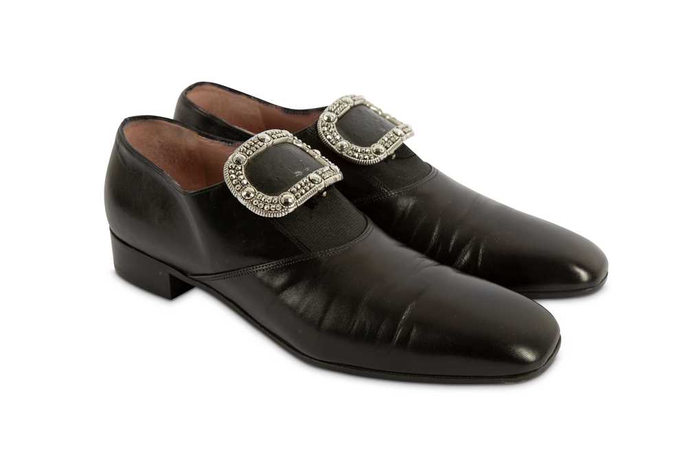 Lot 125 - Fratelli Rossetti Black Leather Shoes - Size 36