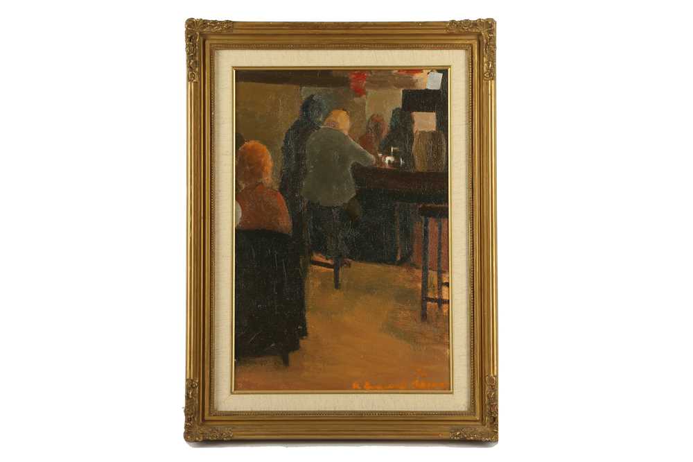 Lot 423 - CRAWFURD ADAMSON (BRITISH B.1953) The bar...