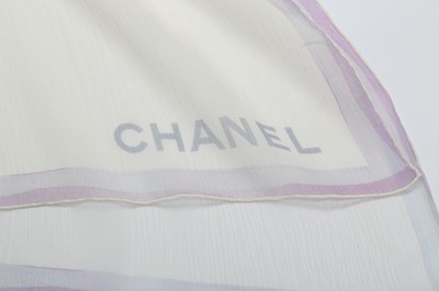 Lot 495 - Chanel  Silk Chiffon Scarf