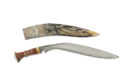 Lot 454 - A WWI Kukri knife