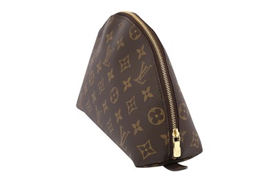 Louis Vuitton Monogram Trousse Demi Ronde - Brown Cosmetic Bags