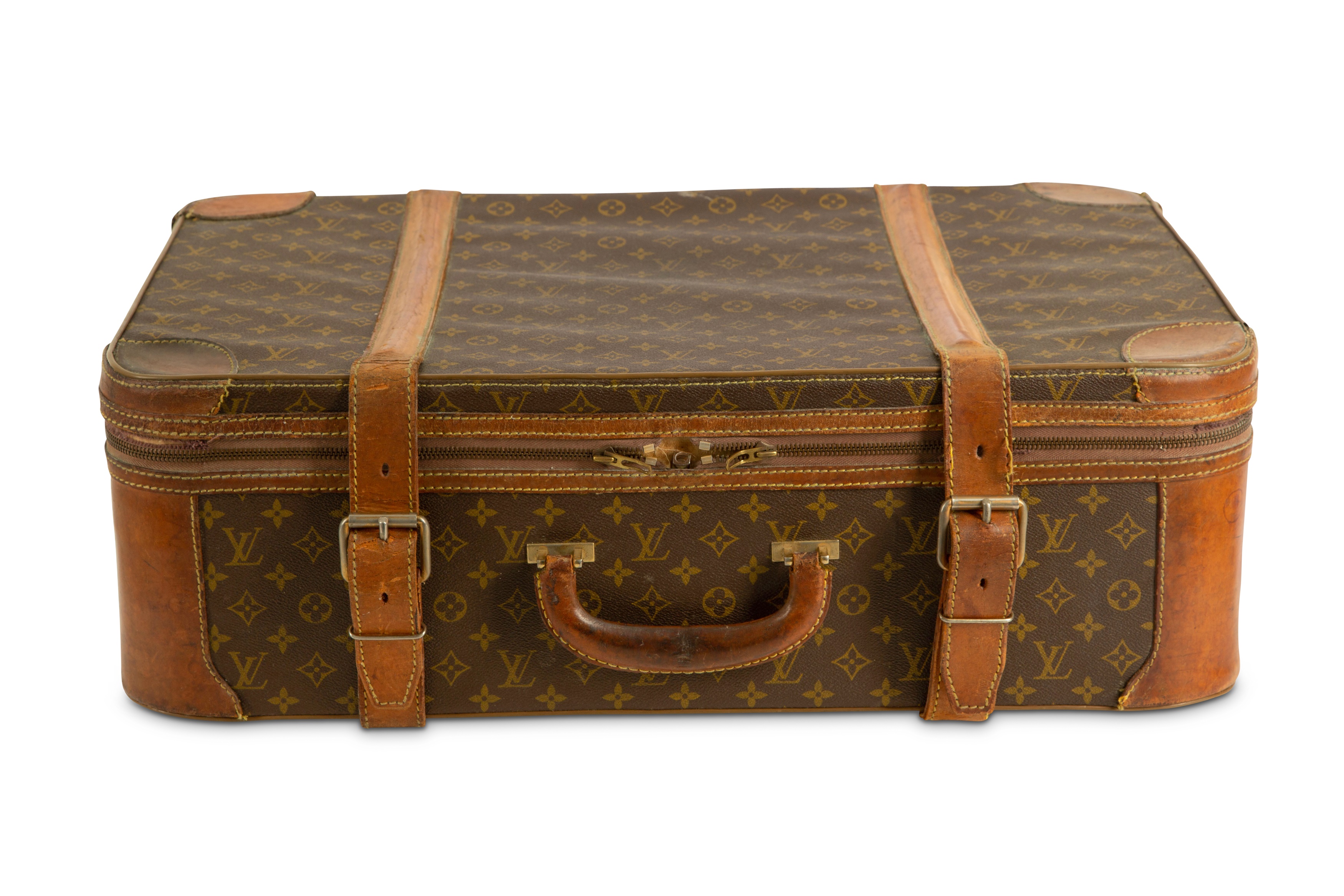 Louis Vuitton Stratos 70 Monogrammed Suitcase
