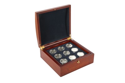 Lot 259 - Royal Mint 2004 to 2006, 18 coin silver proof...