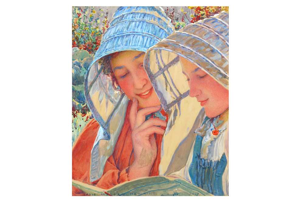 Lot 315 - LOUIS WELDEN HAWKINS (1849-1910) Les Liseuses...