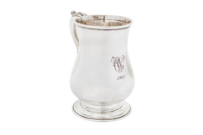 Lot 443 - A Victorian sterling silver mug, London 1895 by Charles Stuart Harris