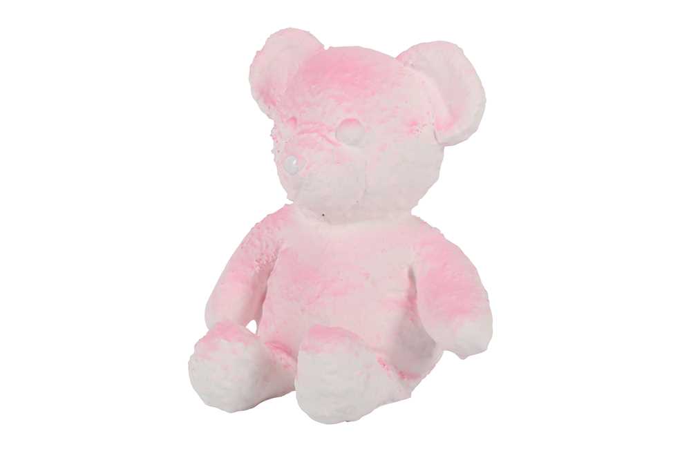 Lot 292 - Daniel Arsham (American, b.1980), 'Cracked Bear (Pink)'
