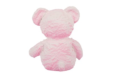 Lot 292 - Daniel Arsham (American, b.1980), 'Cracked Bear (Pink)'