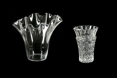Lot 409 - An oversized glass vase