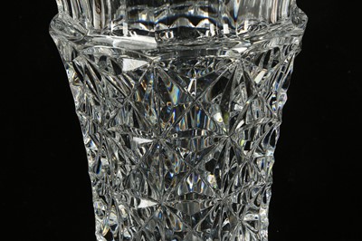 Lot 409 - An oversized glass vase