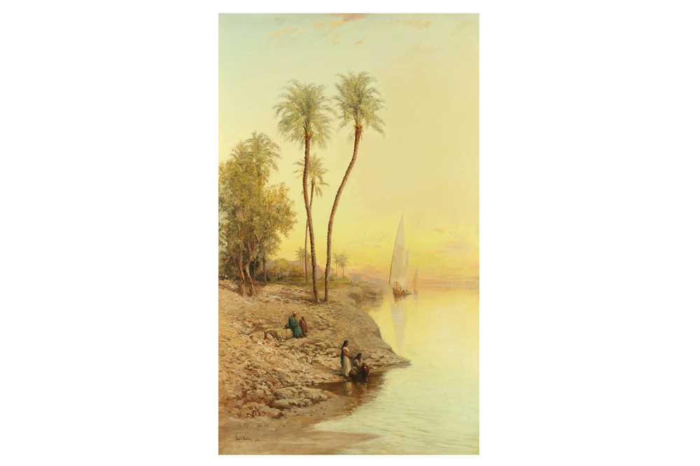 Lot 329 - SUNSET OVER THE NILE