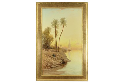 Lot 329 - SUNSET OVER THE NILE