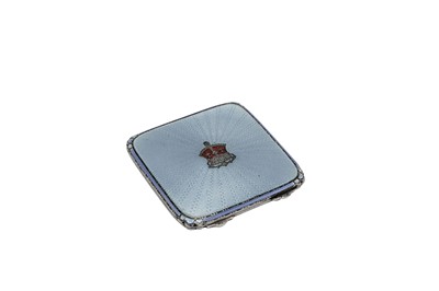 Lot 368 - A George VI sterling silver cigarette box, London 1937 by Mappin and Webb